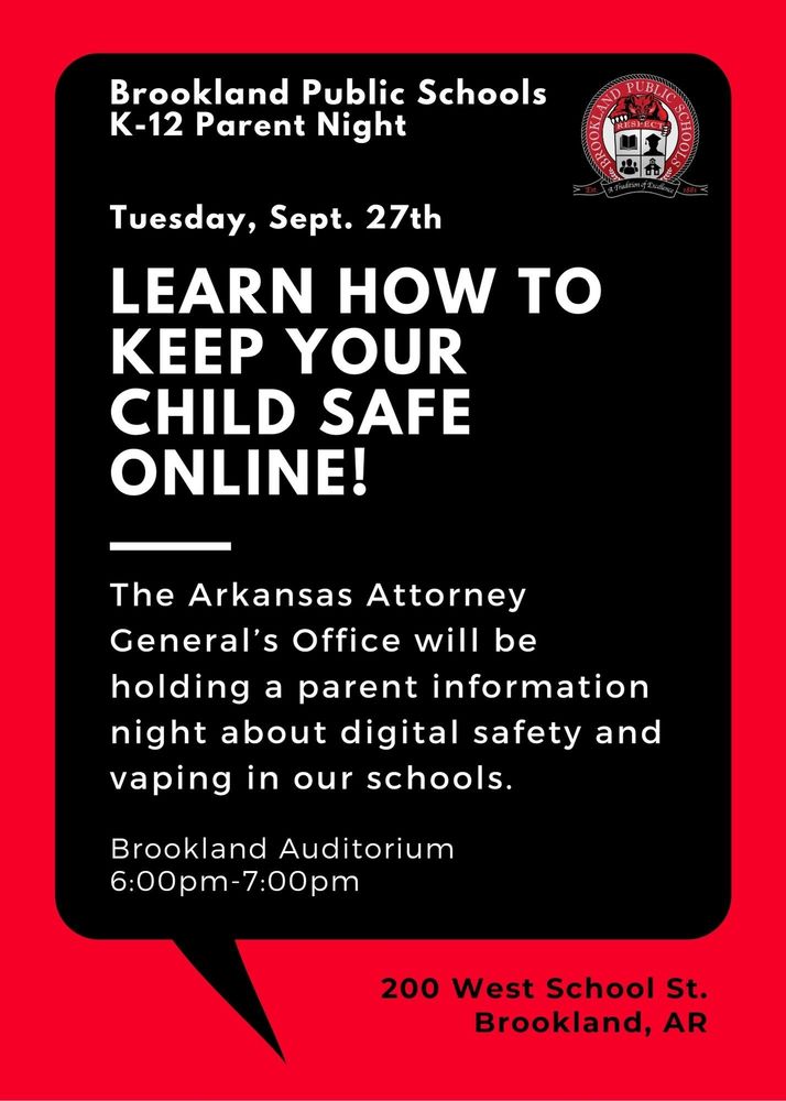 Attorney General Office Parent Night