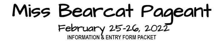 Miss Bearcat Pageant