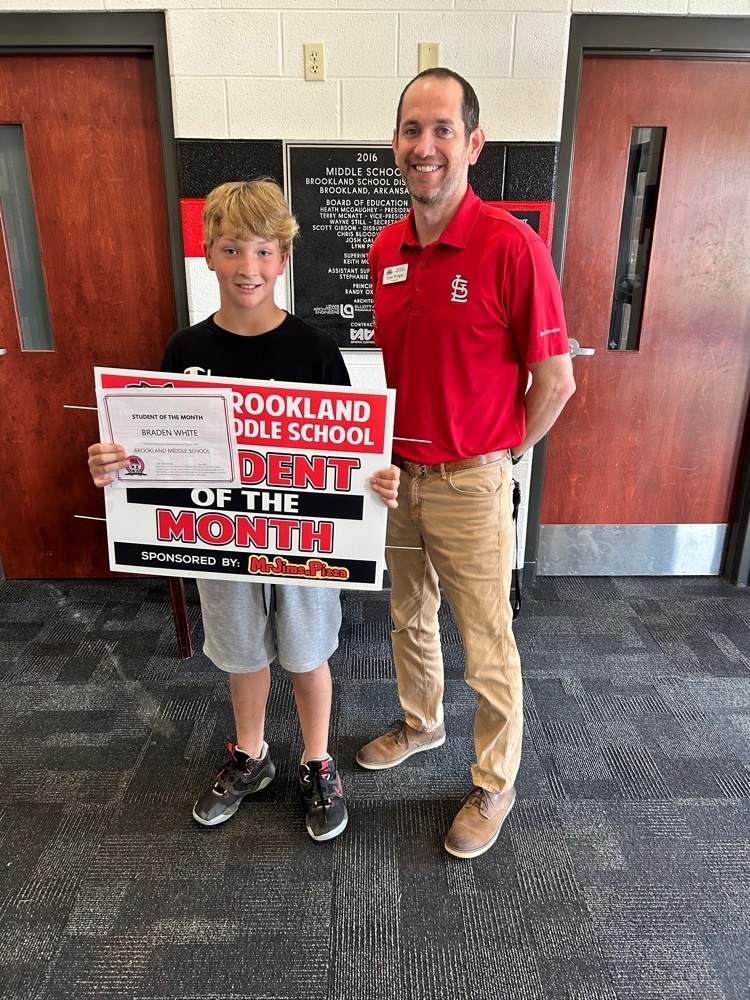 may student of the month